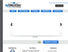 Tablet Screenshot of optechsw.com